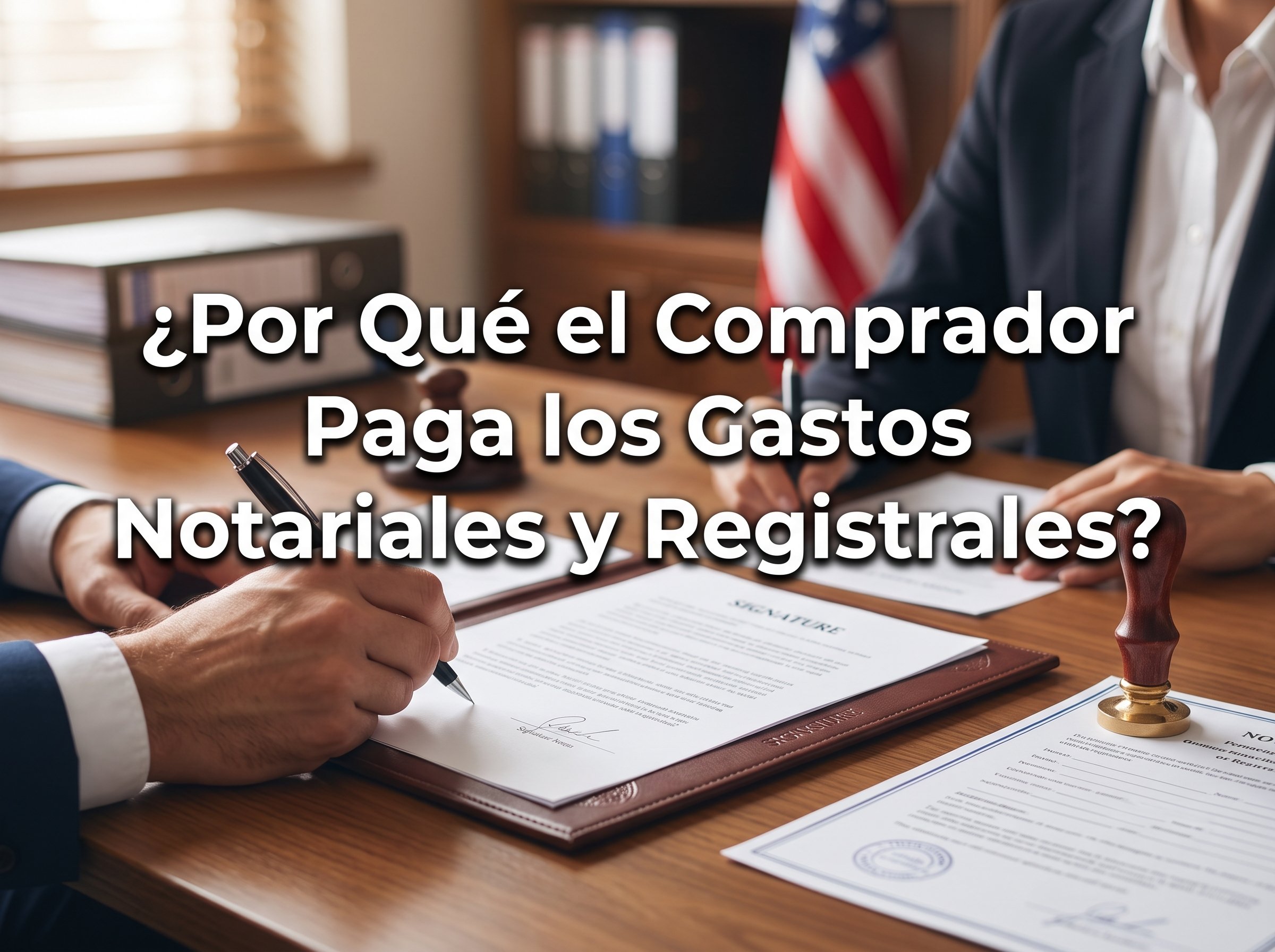¿Por Qué el Comprador Paga los Gastos Notariales y Registrales? La Guía Definitiva para Comprar Seguro en Piura